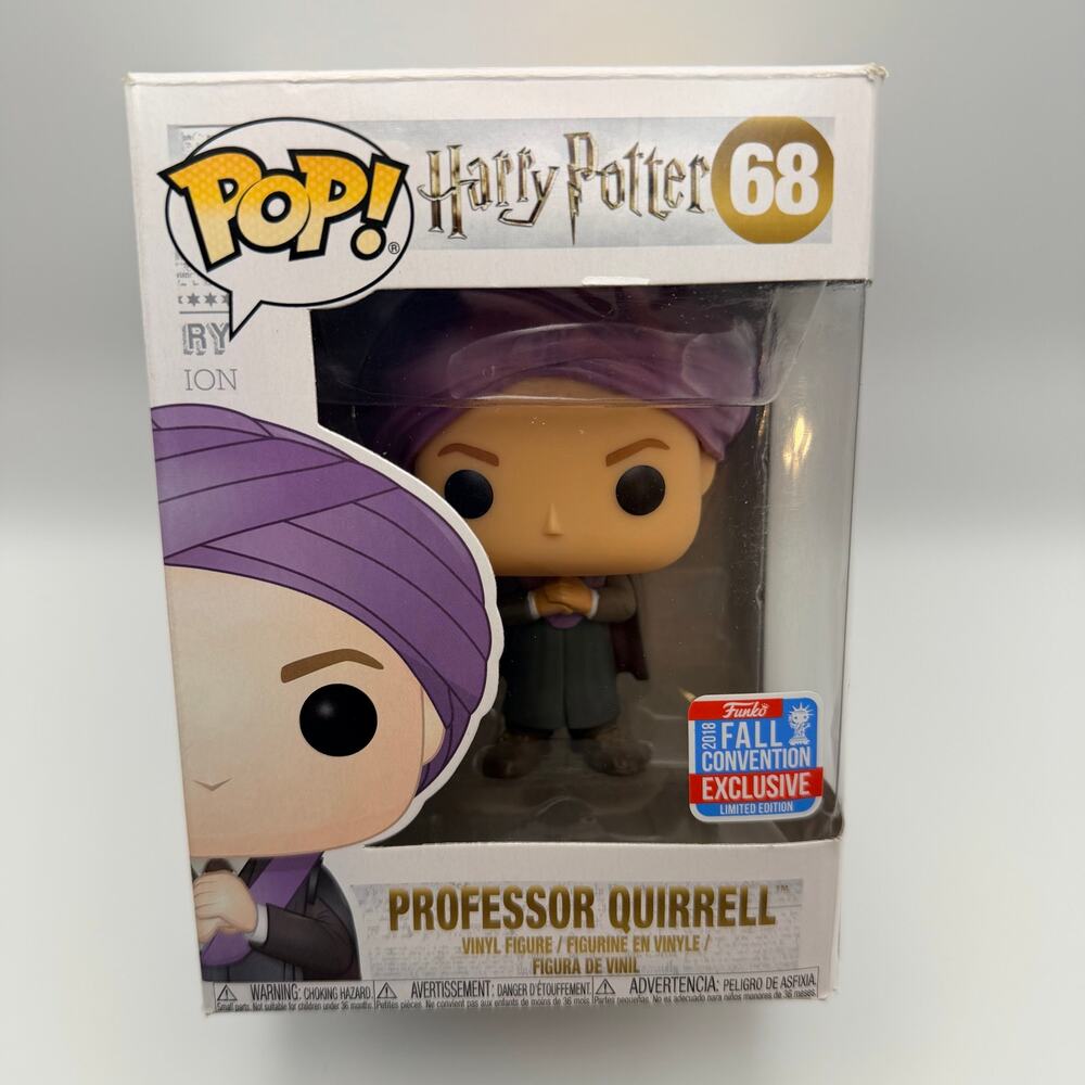 Professor Quirrell #68 2018 Convention Exclusive Funko Pop